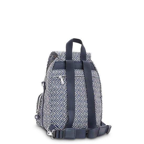 Mochilas Kipling Firefly Up Printed Convertible Grises | MX 1582WN